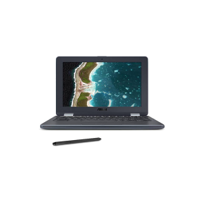 ASUS Chromebook Flip C213SA-YS02-S 11.6" 4GB RAM 32GB Flash Memory Intel Celeron N3350 1.1GHz Laptop