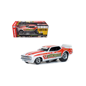 Autoworld AW1111 1972 Ford Mustang Connie Kalitta "Bounty Hunter" NHRA Funny Car 1/18 Model Car