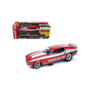Autoworld AW1117 1972 Foster's King Cobra Ford Mustang NHRA Funny Car 1/18 Model Car