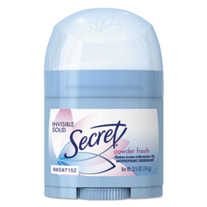 Procter & Gamble PGC31384EA Secret Invisible Solid Anti Perspirant and Deodorant 0.5 oz Stick