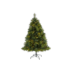 Nearly Natural T1995 5ft North Carolina Mixed Pine Artificial Christmas Tree